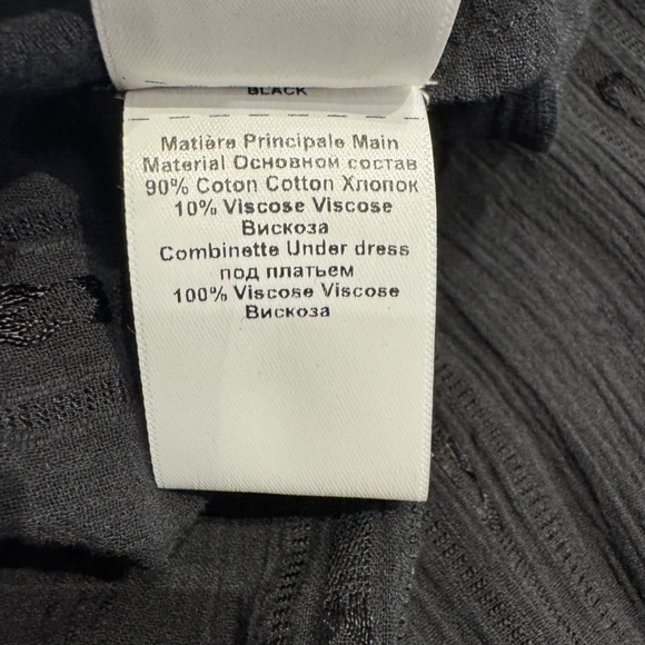 Isabel Marant Isma Mini Dress Black NWT - Picture 9 of 12